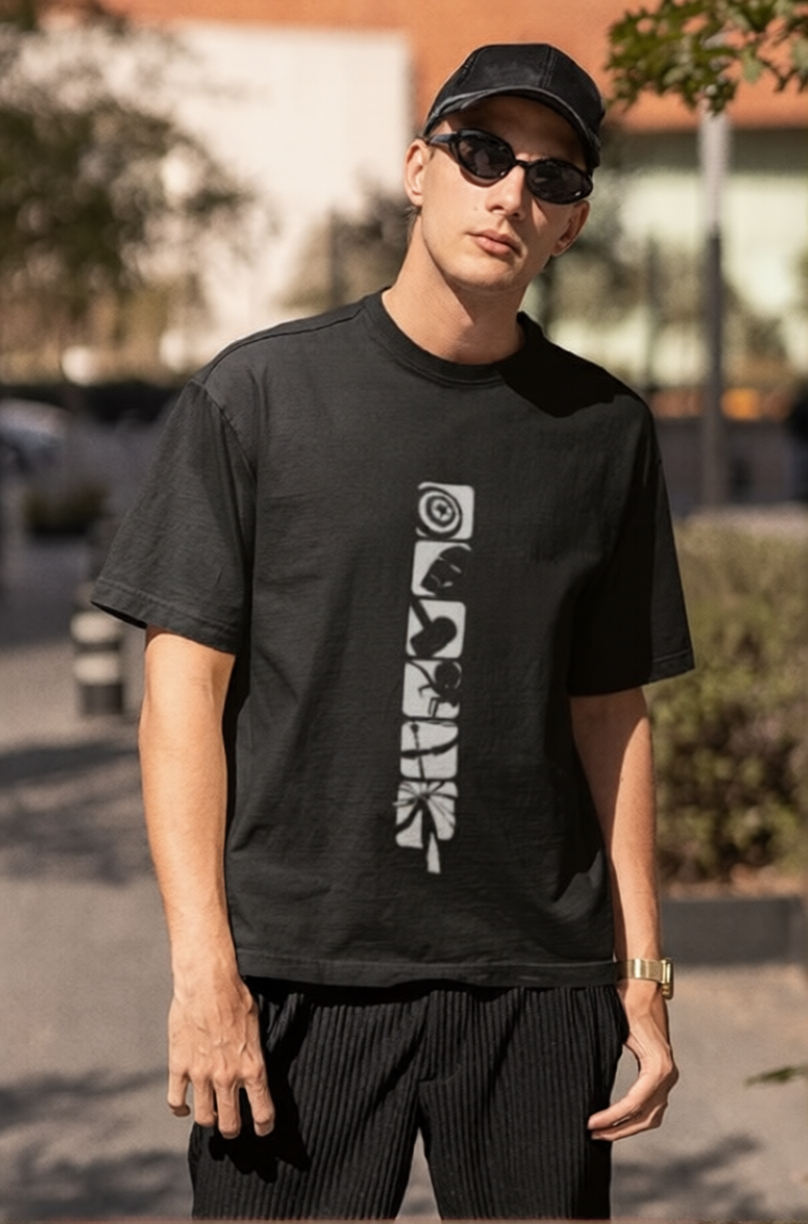 Avengers Legacy Vertical Oversized Tee